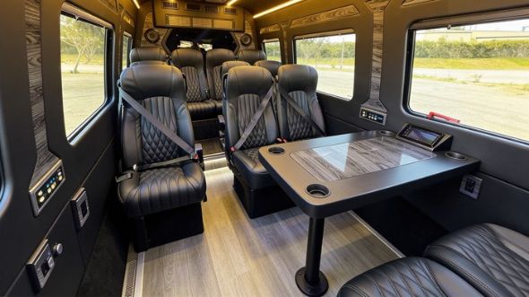 12 passenger sprinter van interior pompano beach