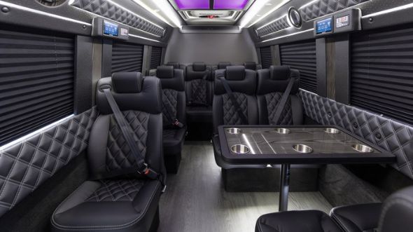 15 passenger sprinter van interior pompano beach