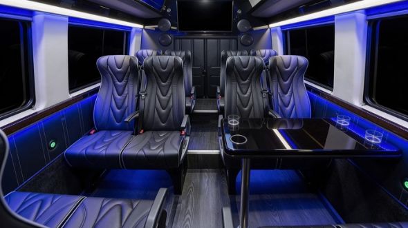20 passenger sprinter van interior sunrise