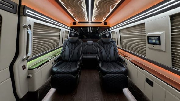 8 passenger sprinter van interior boca raton