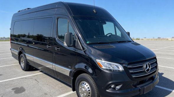 coconut creek wedding sprinter van rental