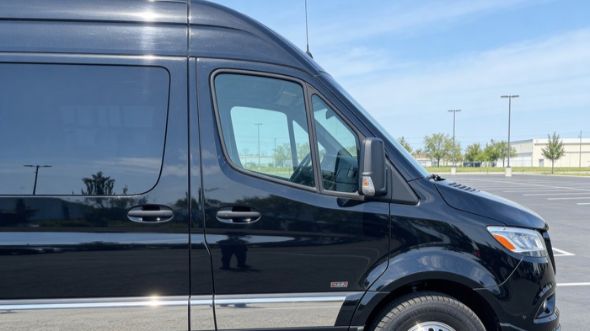 fort lauderdale wedding sprinter van rental