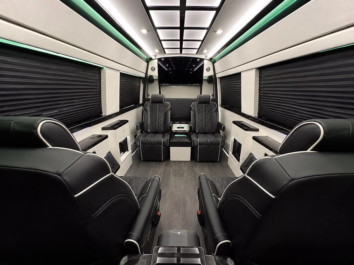 shift change sprinter vans for any hour employee transportation in pompano beach